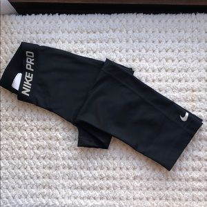 Nike Pro Black Spandex Capris - XS